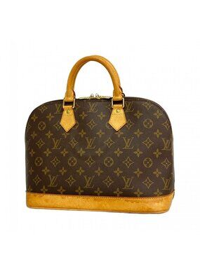 Louis Vuitton Handbag Monogram Alma Brown